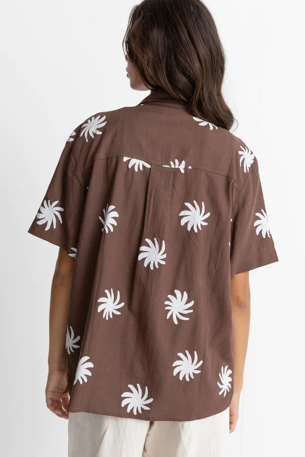Blair Short Sleeve Shirt / Chocolate