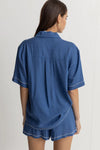 Bobby Short Sleeve Shirt / Blue