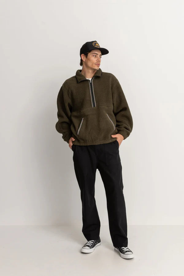 Sherpa Pullover / Olive
