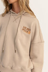 Island Hour Hooded Fleece / Ecru