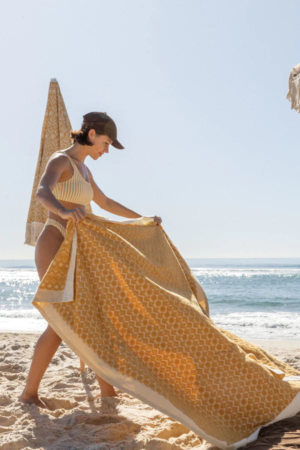 El Sol Beach Blanket / Marigold