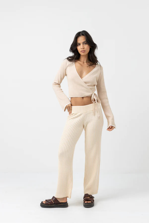 Ballet Wrap Top / Oat