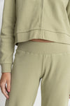Light Layers Low Waisted Pant / Sage