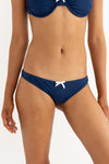 Lily Rib Low Rise Cheeky Pant / Ink