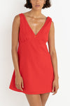 Belle Mini Dress / Red