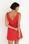 Belle Mini Dress / Red