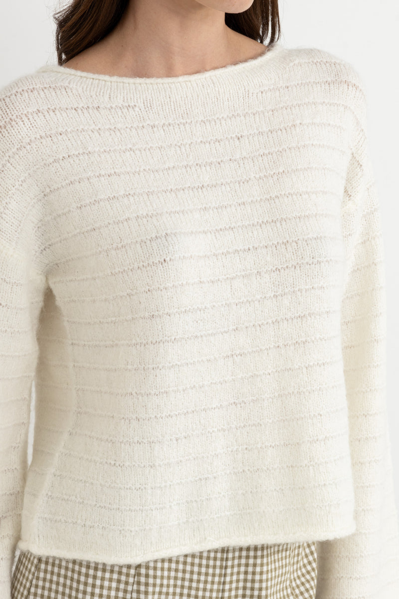 Baklava Knit / White