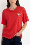Leilani Oversized T-Shirt / Red