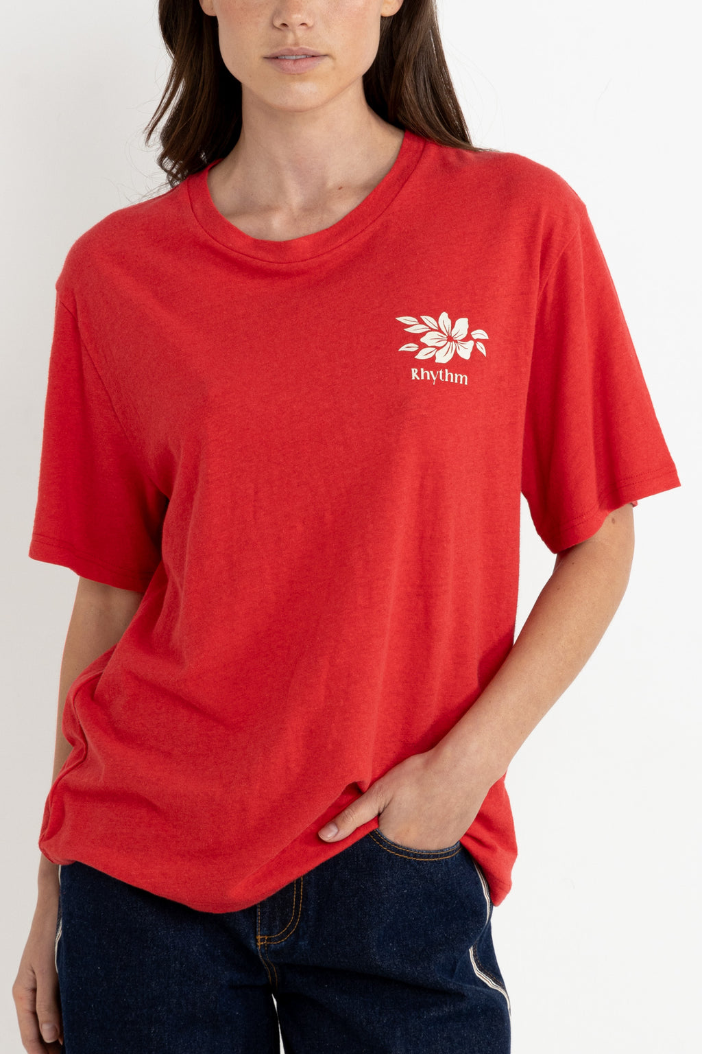 Leilani Oversized T-Shirt / Red