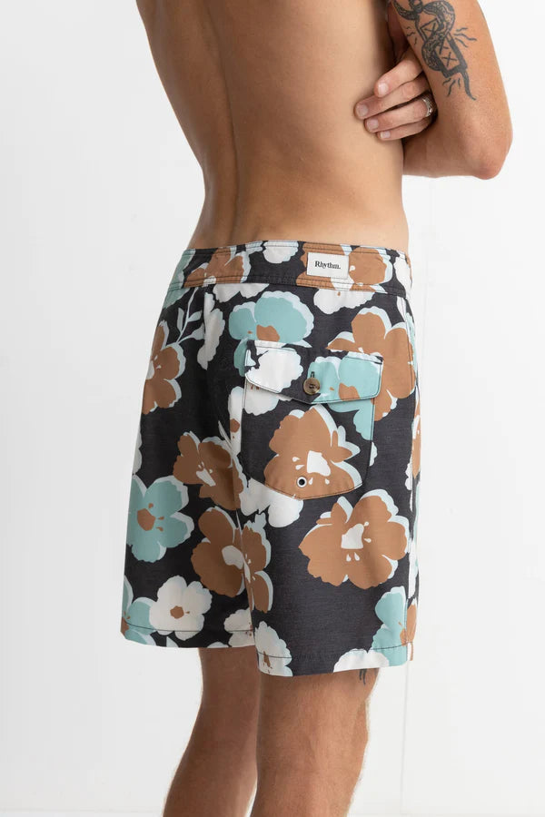 Floral Trunk / Vintage Black