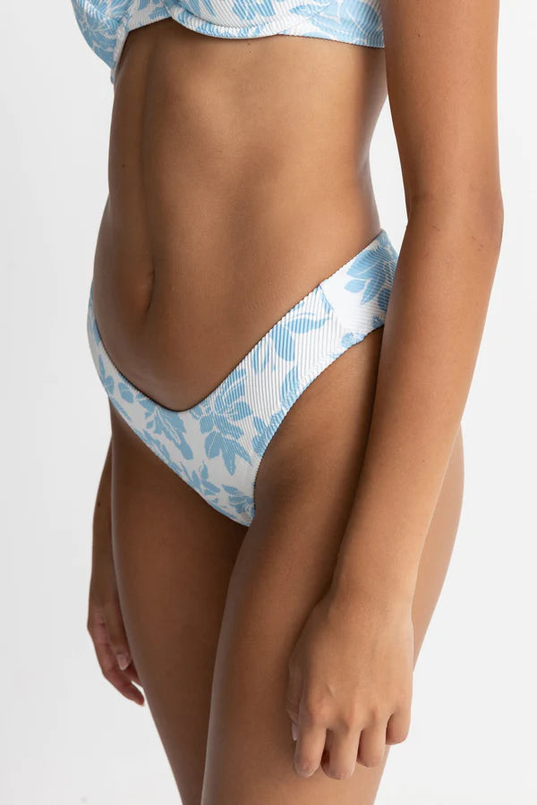 Grace Floral Holiday Pant / Blue