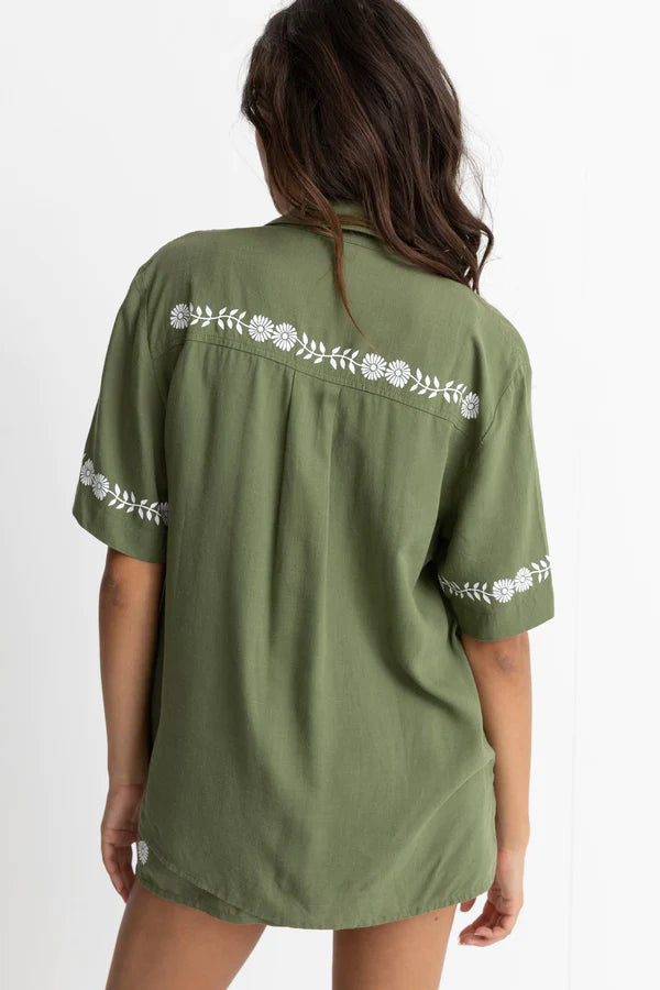 Juno Short Sleeve Shirt / Olive