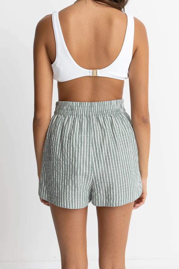 Stevie Stripe Short / Green