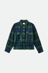 Bowery W L/S Flannel Black/Pine needle