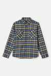 Bowery Flannel / Azure Blue / Washed Navy Sand