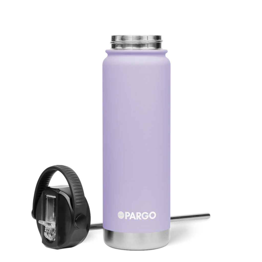 750ml Insulated Sports Bottle w/ Straw Lid