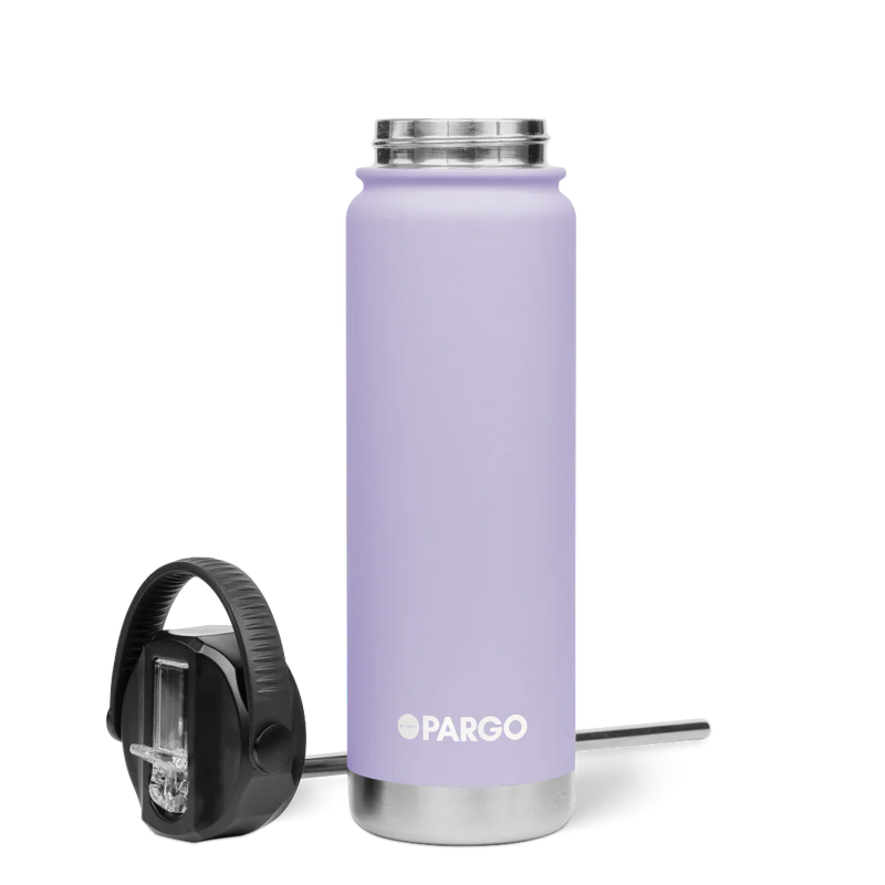 750ml Insulated Sports Bottle w/ Straw Lid