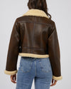 Cory Aviator Jacket / Brown