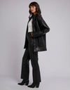 Eve Luxe Shacket / Black