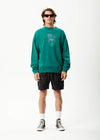 Gardener Crew Neck Jumper / Emerald