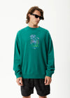 Gardener Crew Neck Jumper / Emerald