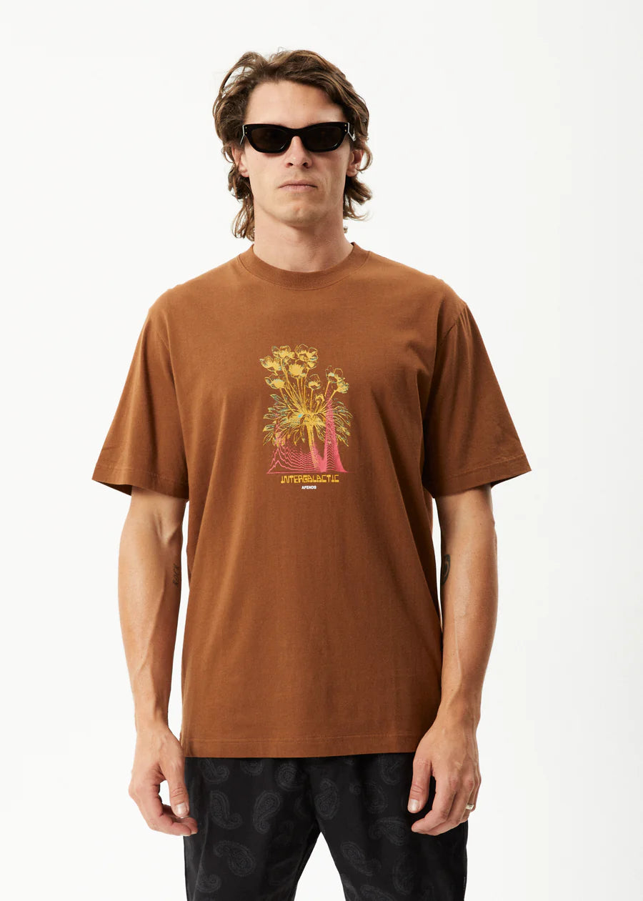 Gardener Retro Graphic T-shirt / Toffee