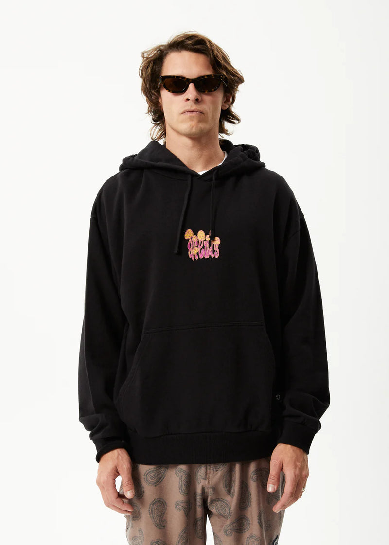 Intergalactic Graphic Hoodie / Black