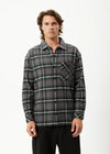 Sandstorm Recycled Flannel Shirt / Black Check