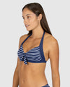 All Aboard Halter Bra / Indigo