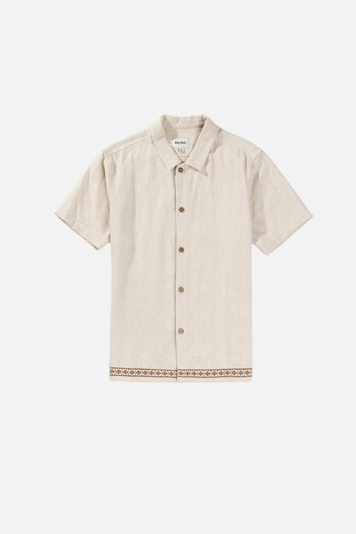 Trim SS Shirt / Natural