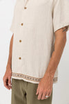 Trim SS Shirt / Natural