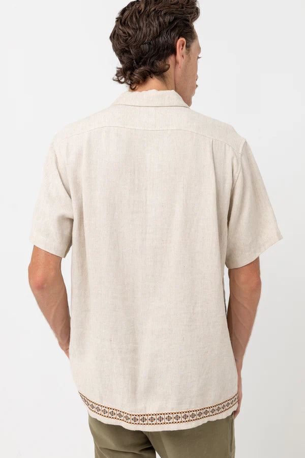 Trim SS Shirt / Natural