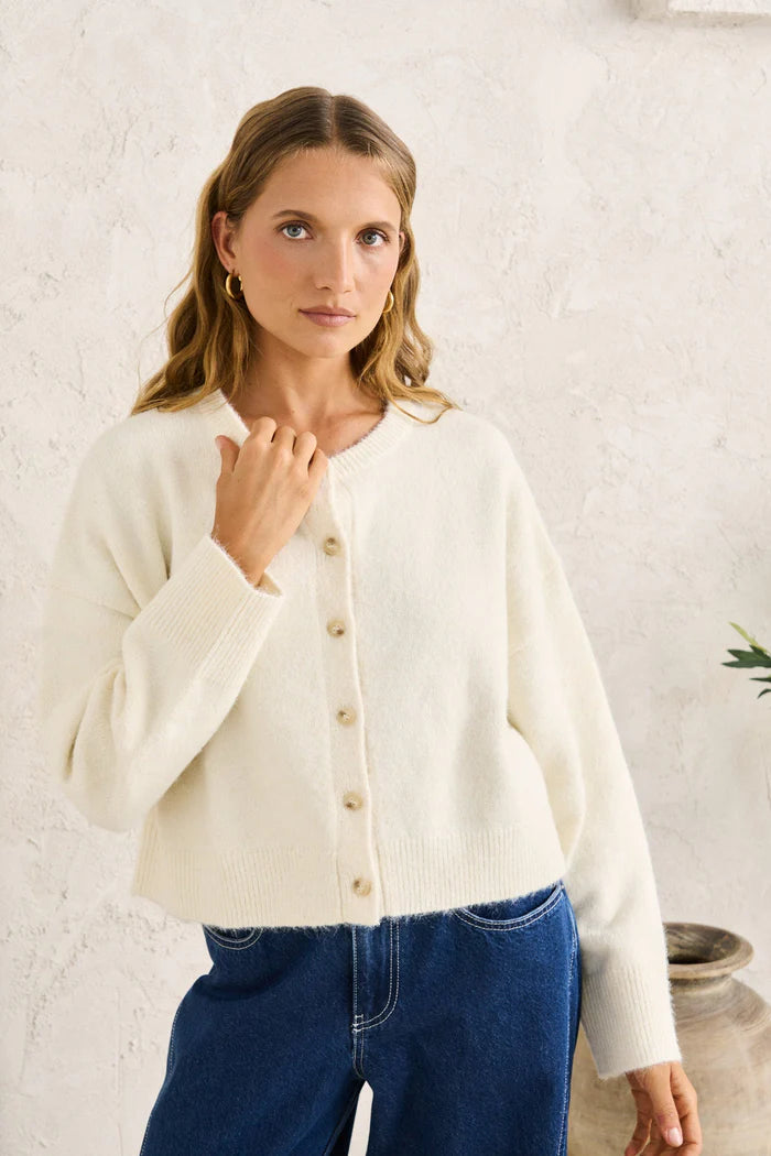 Estelle Fluffy Cardigan