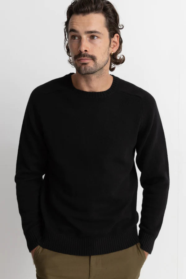 Classic Crew Knit / Vintage Black