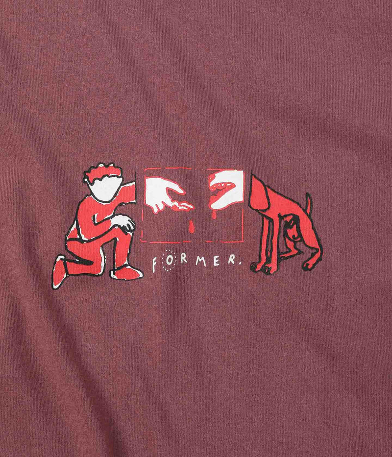 Aid T-Shirt / Plum