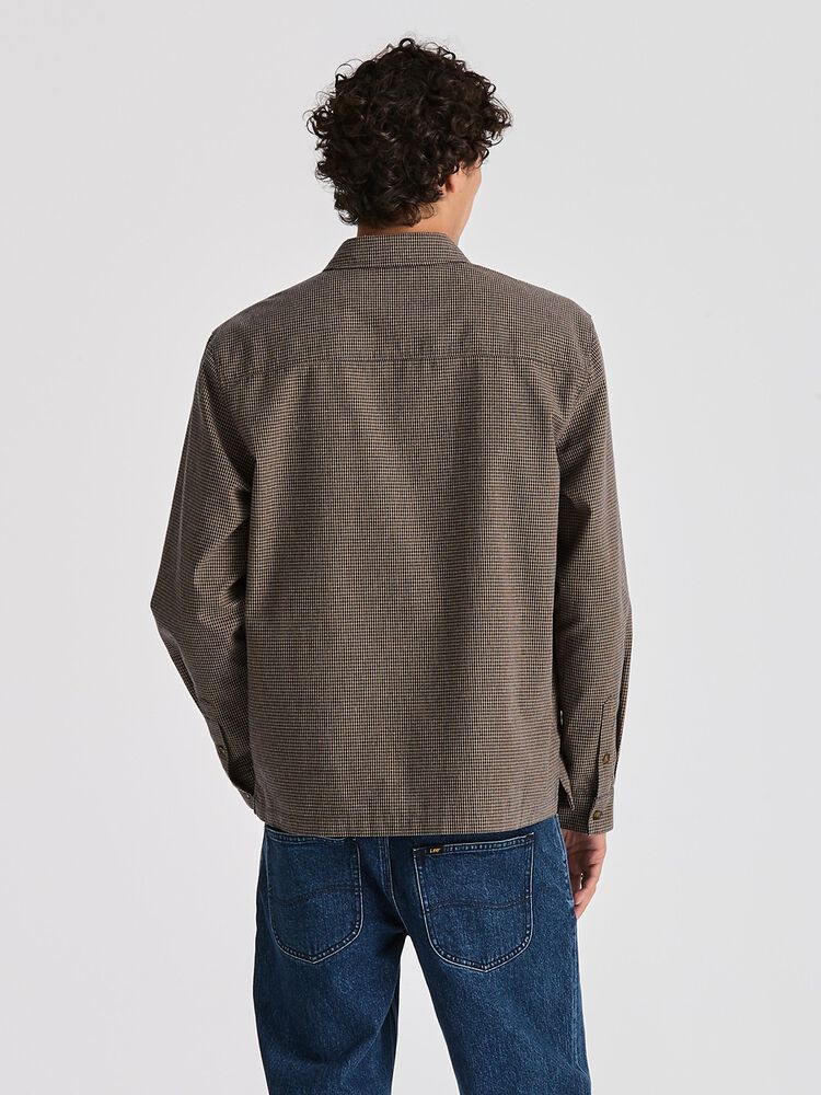 Bateman LS Shirt / Navy Check