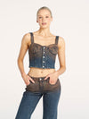 Veda Corset / Ombre Blue Moods