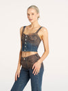 Veda Corset / Ombre Blue Moods