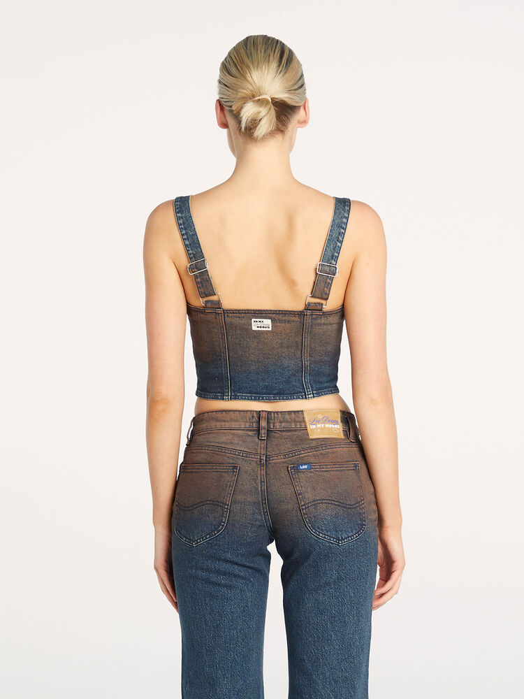 Veda Corset / Ombre Blue Moods