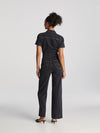 Grace Boiler Suit Wide Leg / Hollerback Black