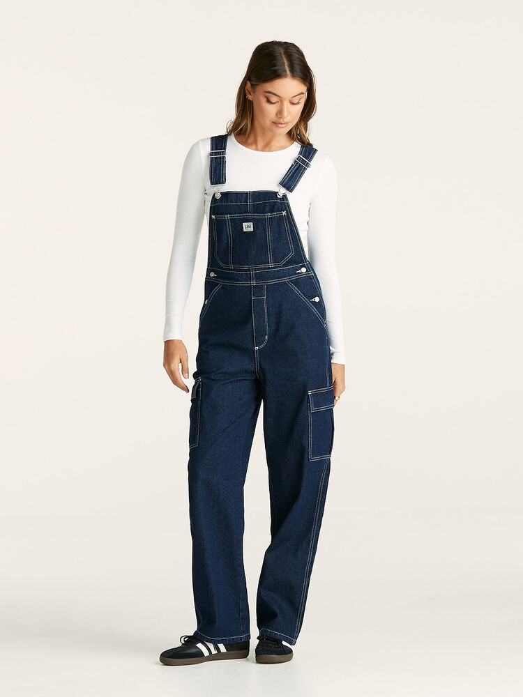 Utility Cargo Overall / Indigo Rinse