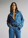 Signature Releaxed Denim Shirt / Indigo Dust