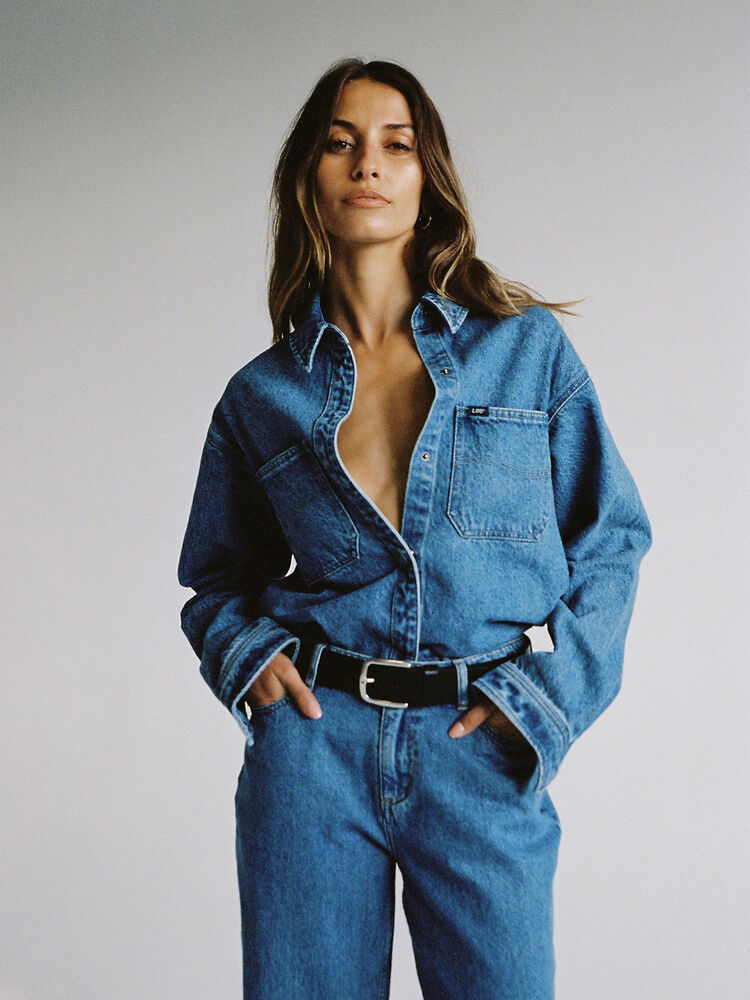 Signature Releaxed Denim Shirt / Indigo Dust