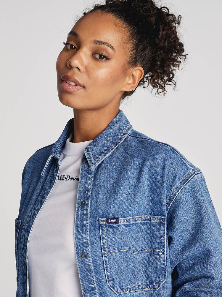 Signature Releaxed Denim Shirt / Indigo Dust
