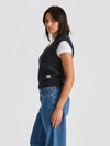 Crossroads Knit Vest / French Navy