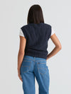Crossroads Knit Vest / French Navy