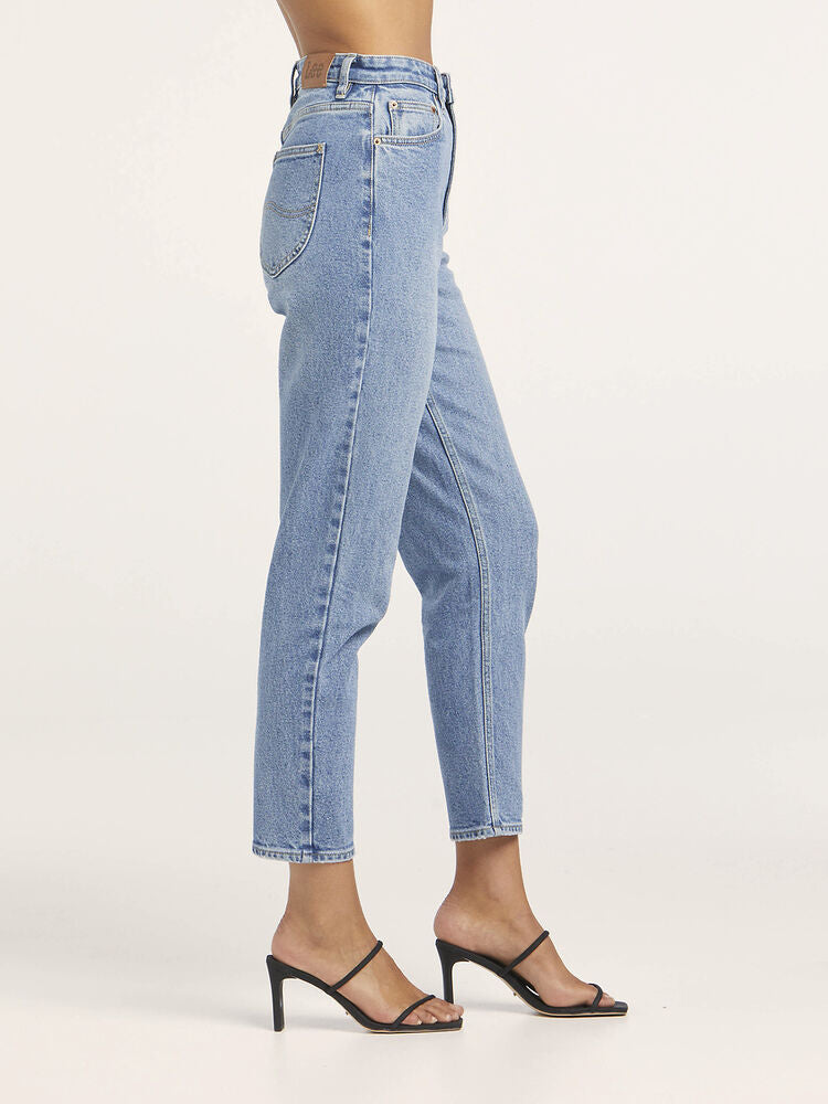 High Moms Slim Organic Cotton Jean / Blue Hue