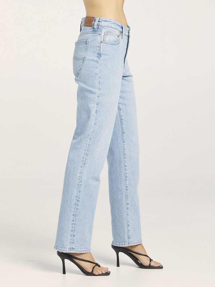 90s Mid Straight Jean / Spinoff Blue