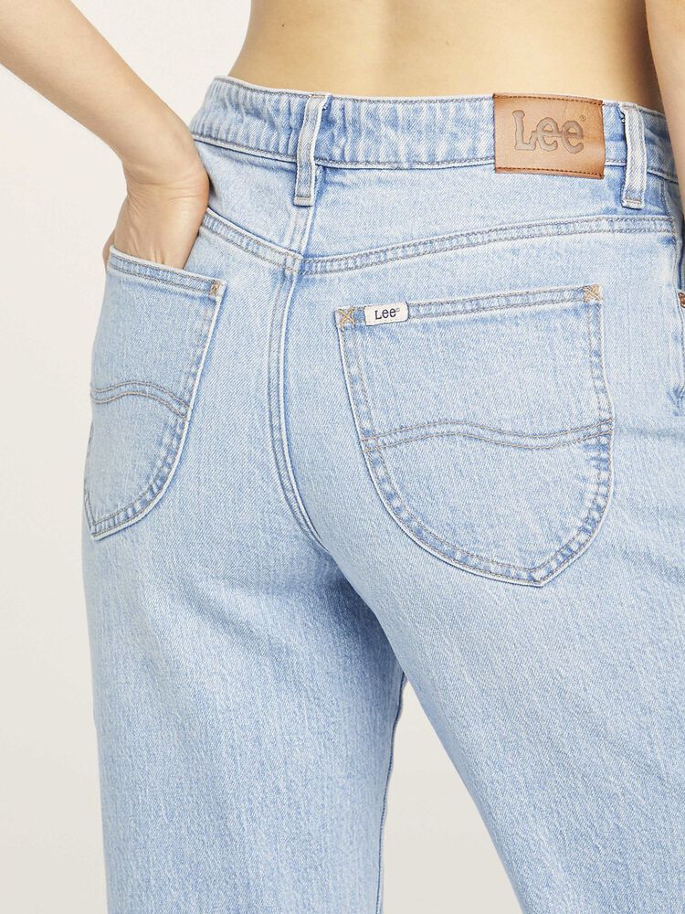 90s Mid Straight Jean / Spinoff Blue