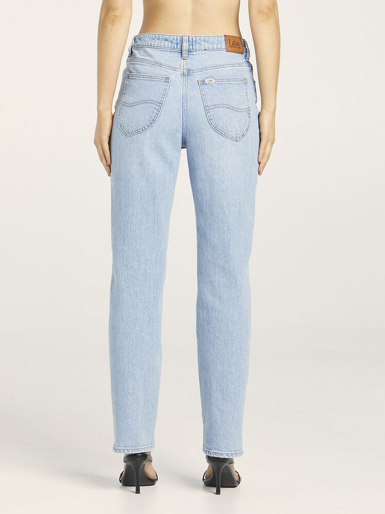 90s Mid Straight Jean / Spinoff Blue